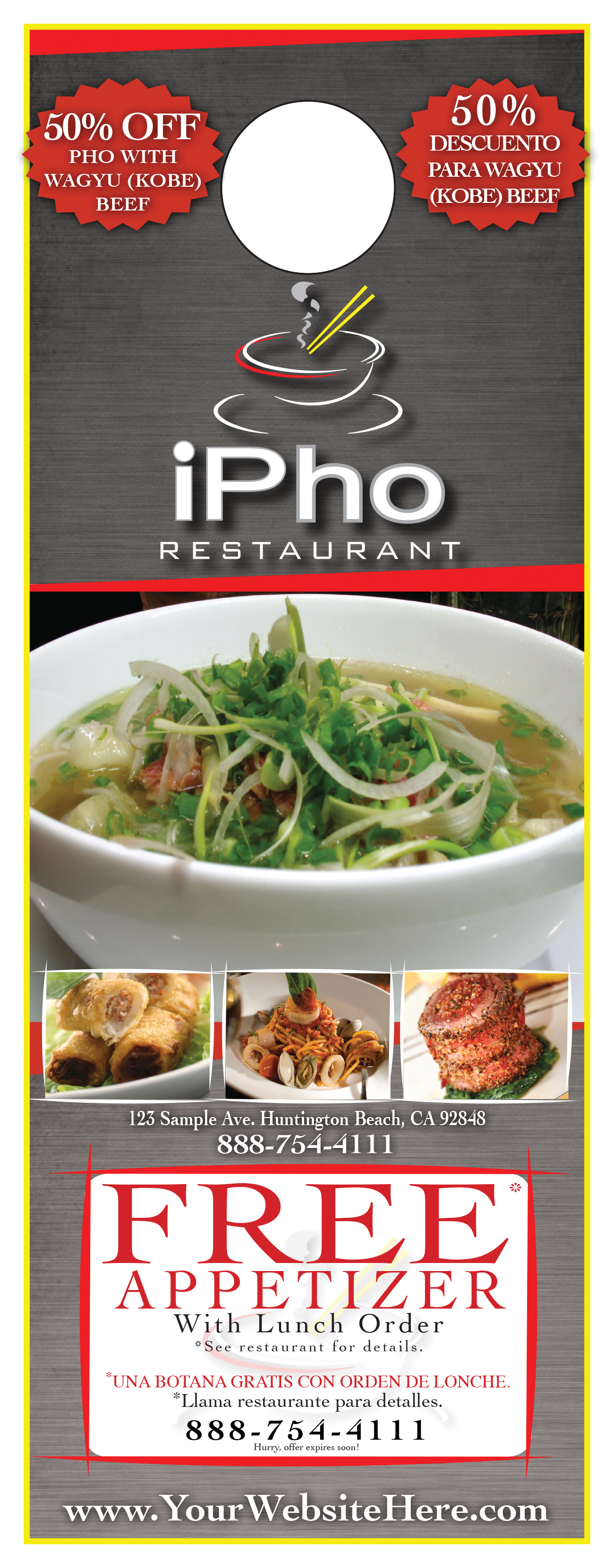 Reach Your Target Market with Door Hangers for Restaurants 1