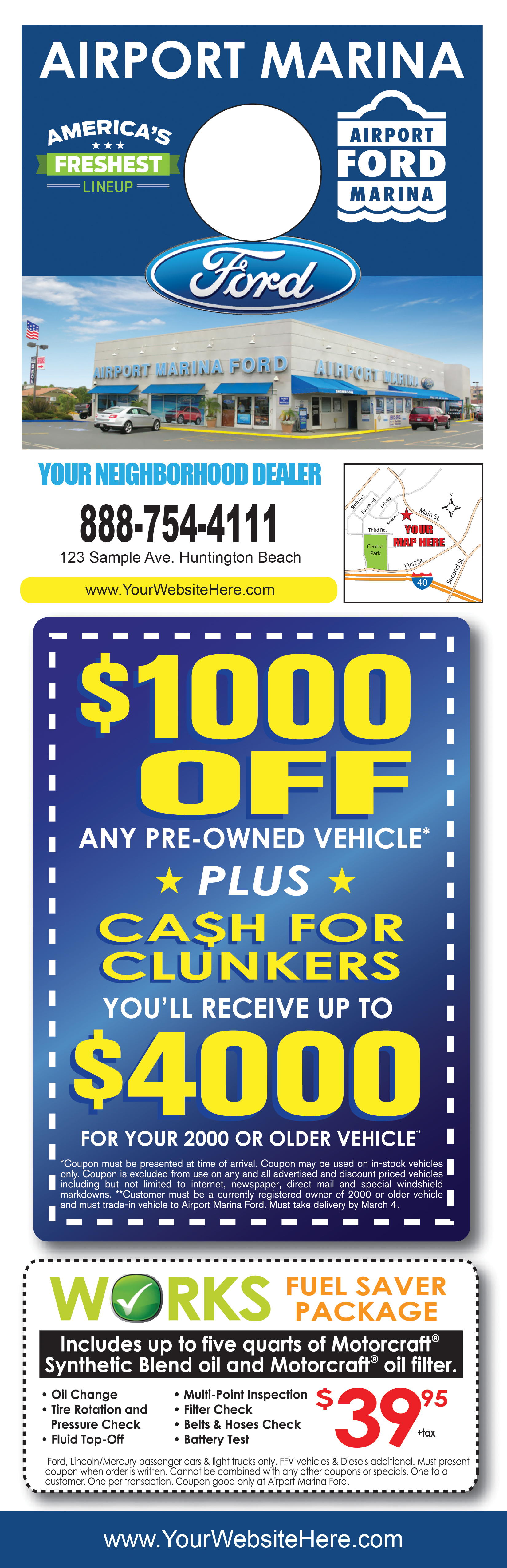 Sample Door Hangers for Car Dealerships Show the Power of Direct Response Marketing 2